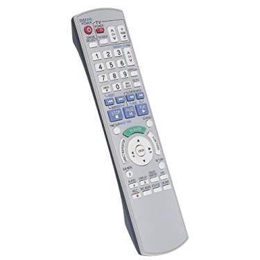 Imagem de Controle remoto de substituição PERFASCIN EUR7659Y90 adequado para gravador de DVD Panasonic DMR-EH75VS DMR-EH75 DMR-EH75V