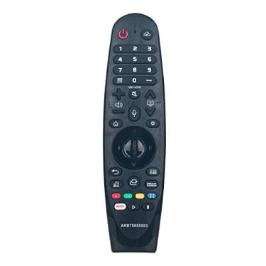 Imagem de Allimity AKB75855503 Controle remoto substituído por voz adequado para LG Magic TV UN85 UN81 UN80 UN74 UN73 UN71 Series