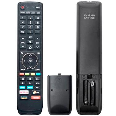 Imagem de Controle remoto substituído EN3R39S EN3R39H 2 em 1 para Sharp TV LC-50Q7030U LC-55Q7030U LC-43Q7000U LC-43Q7020U LC-43Q7050U adequado para Hisense TV LC-55Q7030U 55H6E 55EU60 70 55H6080E 55R6000