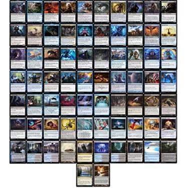 Imagem de Elite Toxrill Horror Commander Deck – Dimir – Azul Preto – EDH – 100 Cartas – Custom Magic The Gathering Deck – Muito Forte!