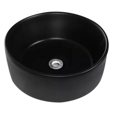 Imagem de Cuba De Sobrepor Banheiro Cerâmica 46x46x15 Cm Domum