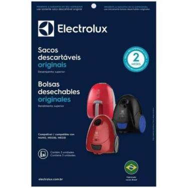 Imagem de Saco Filtro Aspirador Pó Electrolux Nano Neo 30 Neo 31 3 Und