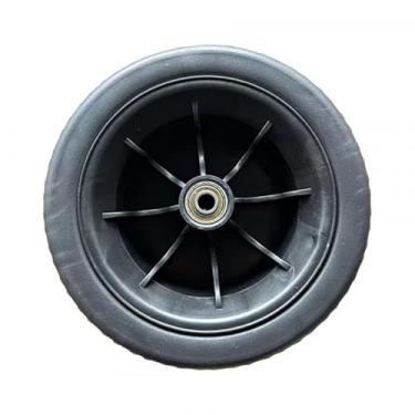 Imagem de predolo Conjunto de Pneus Sólidos para Carrinho de Mão, Acessórios Portáteis de Reposição, Roda de Carrinho de Mão Resistente para Viagens, Ambientes Internos, S