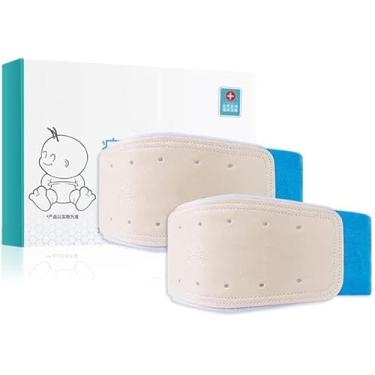 Imagem de Cinto De Hérnia Umbilical Para Bebê - Cinto De Treliça Para Bebê - Fichário Abdominal Infantil Para Fisioterapia De Hérnia Infantil - Para Crianças De 0 A 2 Anos, Blue