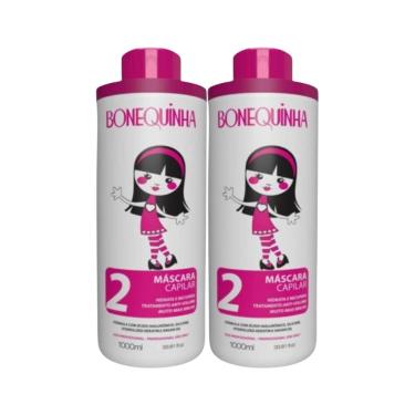 Imagem de Bonequinha Escandalosa Passo 2 Kit 2 Máscara Capilar 1000ml