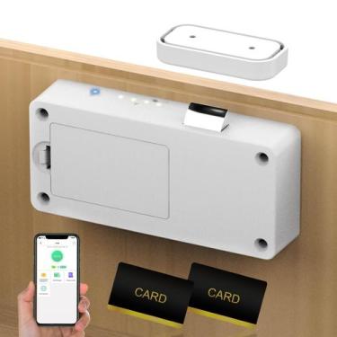 Imagem de Fechadura de gabinete inteligente Anweller Hidden Electronic Bluetooth