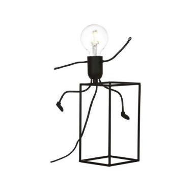 Imagem de Luminária Abajur Taschibra Happy Preto E27 Bivolt