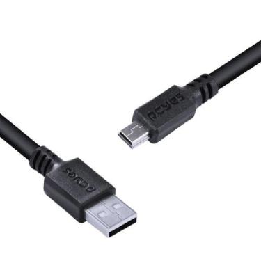 Imagem de Cabo Usb A 2.0 Para Mini Usb B 2.0 1m - Puanm2-1 - PCYES