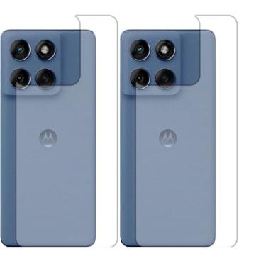 Imagem de kit 02 Películas Nano Hydrogel Verso Traseira Para Motorola Edge 60 / Edge 60 Fusion/Edge 60 Pro