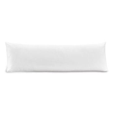 Imagem de Fronha body pillow - 40 x 130 - diversas cores - bom sono, Branco Liso