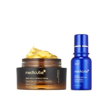 Imagem de Soro para a pele medicube Hidratante de Vitamina C 55g e Sérum 30ml