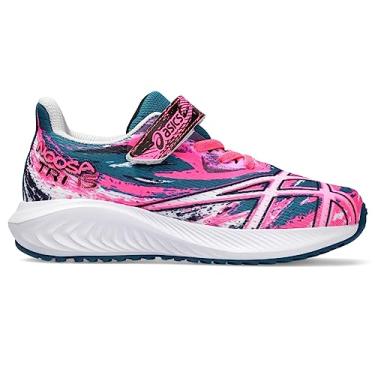 Imagem de ASICS Tênis infantil pré-escolar PRE Noosa TRI 15, Dica rosa-choque/lilás, 2 Little Kid