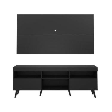 Imagem de Rack Retrô Painel E Suporte Para Até 65 Flórida Fg3134 - MULTIMOVEIS