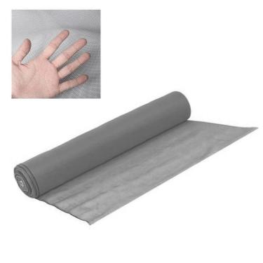 Imagem de Tela Mosquiteiro Rolo 25 Metros Inseto Pernilongo Janela Porta Mosca Mosquito