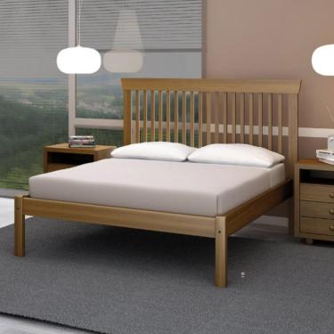 Imagem de Cama De Solteiro 1,10 X 1,90 - Madeira Maciça - Móveis De Gramado - Marrom