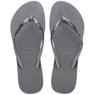 Imagem de Chinelo Havaianas Feminino Slim Glitter 4146975-Feminino