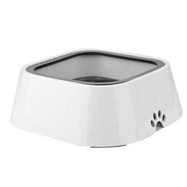 Imagem de aqxreight Animal de Estimação Flutuante Anti Respingos Não Molha Boca Barba Antiderrapante Tigela de Alimentação de água Bebedouro Material e Simples e Elegante Feito e para Desmontagem Alta Limpeza