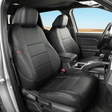 Imagem de coverdream Conjunto completo de capas de assento de carro personalizadas para Toyota 4Runner 2025 (apenas 3 fileiras, 7 assentos) SR5, limitado, totalmente coberto, compatível com airbag, protetor de