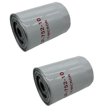 Imagem de Struggling 2 peças 221006 CP-752-10 CP75210 Filtro de óleo hidráulico 10 mícrons de alta eficiência, taxa de fluxo de 20 GPM, pressão máxima de 200 PSI, rosca UNF de 2.5 cm-12, compatível com