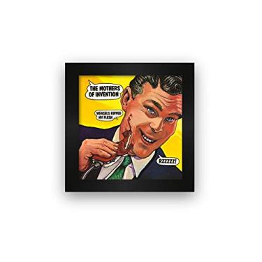 Imagem de Quadro azulejo com moldura The Mothers Of Invention Weasels