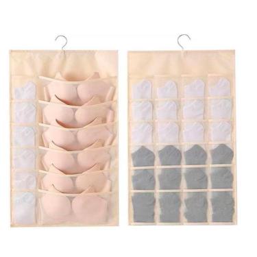 Imagem de Cabide Organizador de Guarda-Roupa Suspenso com 36 Bolsos - JOCENTER I