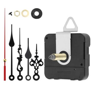 Imagem de Kit de reparo de relógio de parede, mecanismo de substituição de movimento de relógio de quartzo de 1,26 polegadas com peças de ponteiro de segundos/minutos/horas