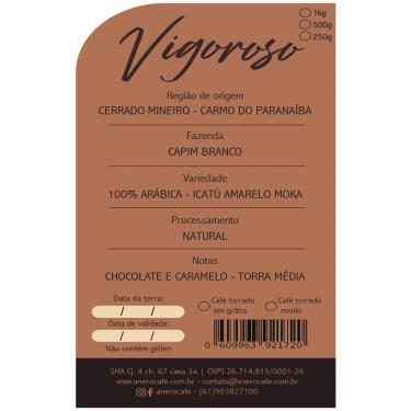 Imagem de Anero Café Vigoroso - Chocolate e Caramelo 250g - Icatú 2944