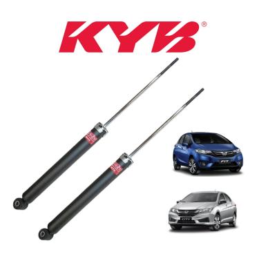 Imagem de Par Amortecedor Direito + Esquerdo Honda City 2015 A 2021  Kayaba Traseiro