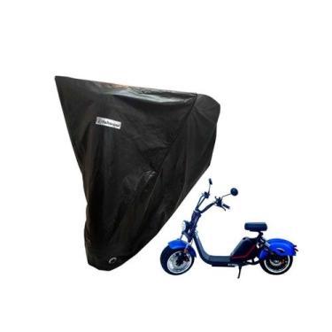 Imagem de Capa Protetora Scooter Elektra 3000W Sport Forrada Térmica - Kahawai C
