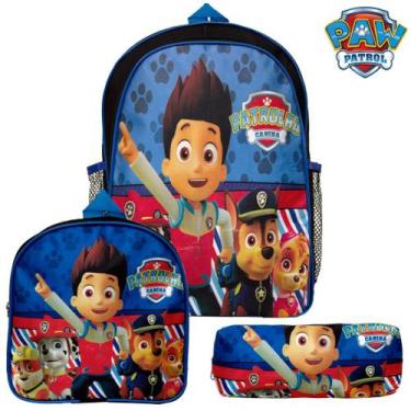 Imagem de Mochila Masculina Escolar Juvenil Patrulha Canina Passeio