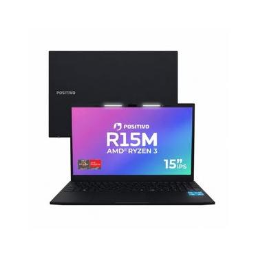 Imagem de Notebook Positivo Vision R15M AMD Ryzen 3-7330U Linux 8GB RAM 256GB SSD Wi-Fi 6 Tela 15” Full HD IPS - Minitela - Preto