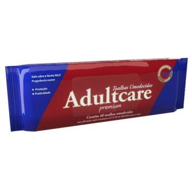 Imagem de Toalhas Umedecidas Adultcare Premium C/40 Unidades