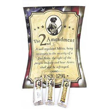 Imagem de Kit de canetas Mall (Patriotic) 2ND AMENDIMENT ACRYLIC Caneta de etiqueta preta para ação negrita (1) Caneta em branco por pedido