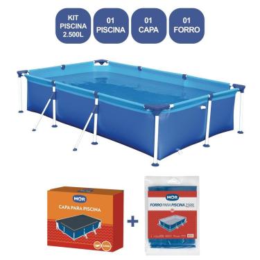 Imagem de Kit Piscina Premium 2.500 L