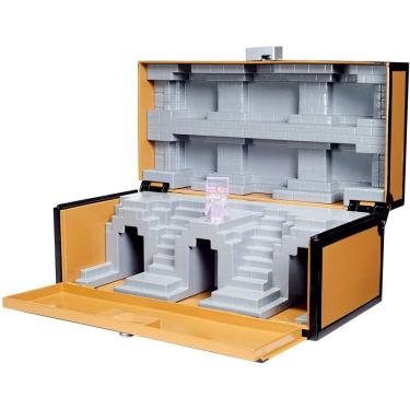 Imagem de Minecraft Collector Chest e Mini Figure Exclusivo, Carregando Baú para Personagens de Videogame para Jogar, Negociar e Coletar, Ação e Brinquedo de Ba