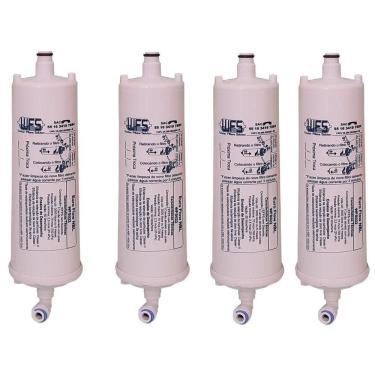 Imagem de Kit 4 Filtros Refil Purificador Europa Noblesse Da Vinci Cta