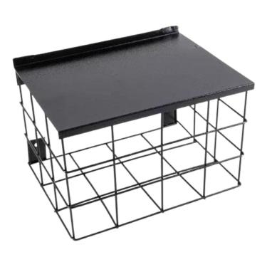 Imagem de Gaiola de Proteção para Câmera de Segurança Cftv Preta