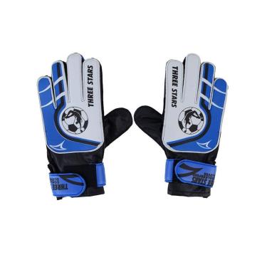 Imagem de Luva de Goleiro Infantil Three Stars Palma Azul - 0401-Unissex