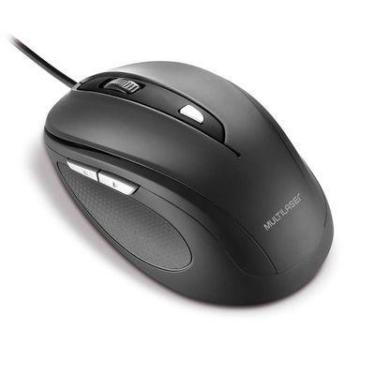 Imagem de Mouse USB 6 Botões Comfort Preto 2.4ghz Multilaser - M0241
