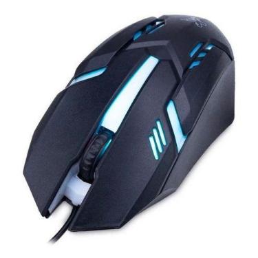 Imagem de Mouse Gamer Geek Maxprint Usb 2.0 Led 1000 Dbi, Preto