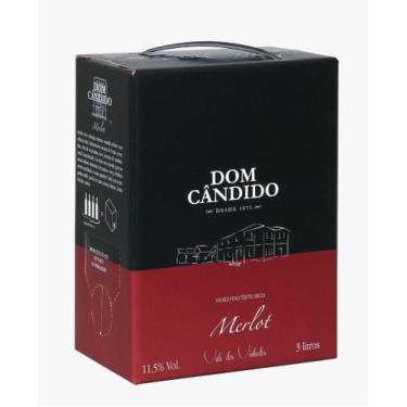 Imagem de Vinho Dom Cândido Bag in Box 3L Merlot - Vinicola Dom Cândido