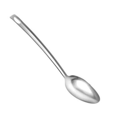 Imagem de Kit 3 Colheres Sopa Mesa Inox Grande Talher 35cm - RT