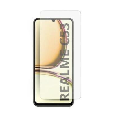 Imagem de Pelicula Proteção De Vidro 3D Compatível Para Realme C53 4G - Distribu