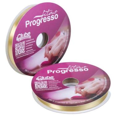 Imagem de Fita de Cetim 10MM 50M Ouro - Fitas Progresso