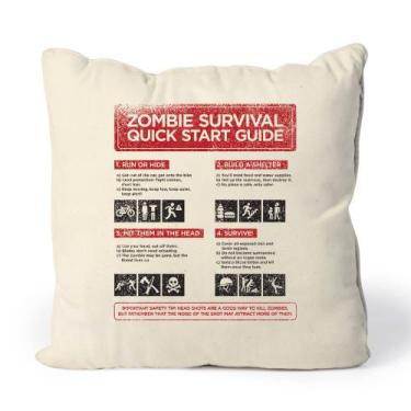 Imagem de Almofada Zombie Survival Guide - Studio Geek