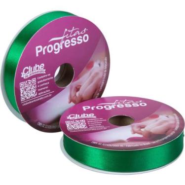 Imagem de Fita de Cetim 22MM 50M Verde Bandeira 217 - Fitas Progresso