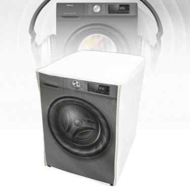 Imagem de Capa para lava e seca hisense 13kg wd5q13 transparente - Clean Capas, 