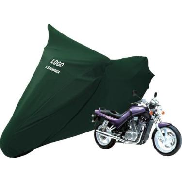 Imagem de Capa De Tecido Helanca Lycra Moto Suzuki VX800CC Sob Medida - Mz, Verd