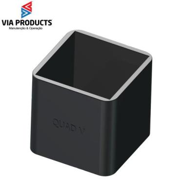 Imagem de Kit com 4 Ponteiras Quadradas Internas 40x40x40 Vibra Stop - VIBRA-STO