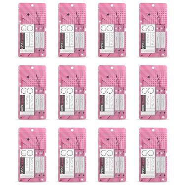 Imagem de Go Mouthwash Packets Sabor Bubblegum - Enxaguante bucal adulto e infantil com fórmula sem flúor, sem álcool, fórmula sem corantes que contém xilitol - Enxaguante bucal perfeito para lancheiras e